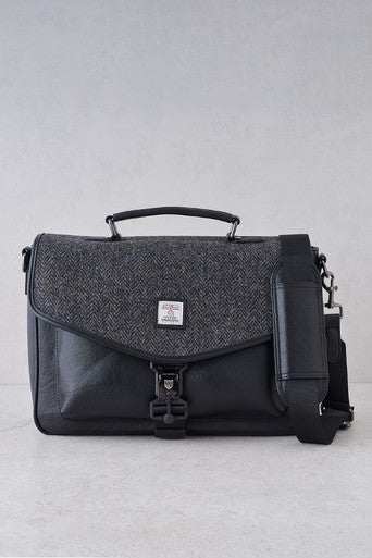 Harris Tweed Laptop Satchel