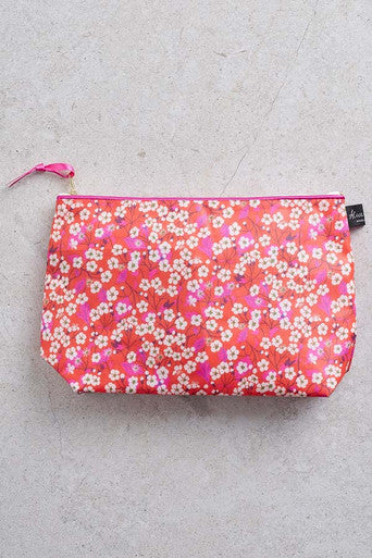 Liberty Print Washbag T9702 Mitsi Chilli