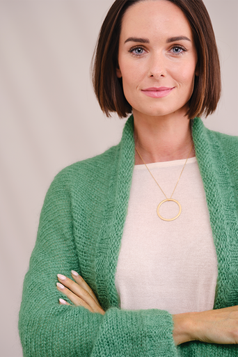 Gold Disc Pendant