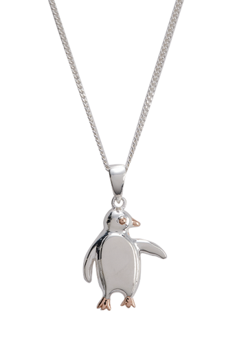 Sterling Silver Penguin Pendant