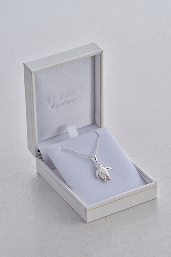 Sterling Silver Penguin Pendant