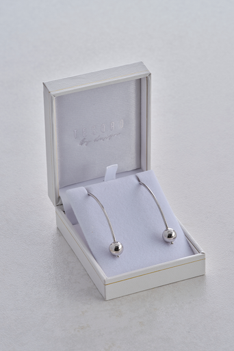 Sterling Silver Two Pin Earrings