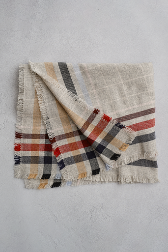 Cashmere & Merino Large Square Shawl