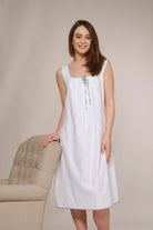 Shadow Stripe Cotton Nightdress