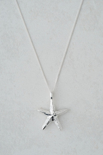 Sterling Silver Starfish Pendant