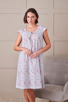 Cap Sleeve  Cotton Night Dress