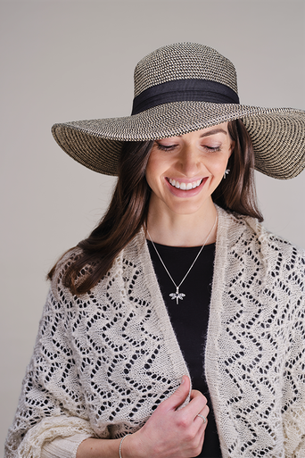 Wide Brim Straw Sun Hat