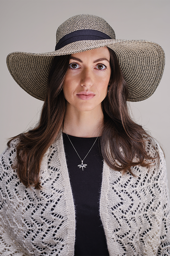 Wide Brim Straw Sun Hat
