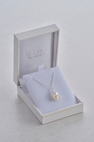 Sterling Silver & Freshwater Pearl Snowdrop Pendant