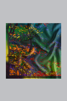 Autumn Woodland Large Silk Scarf