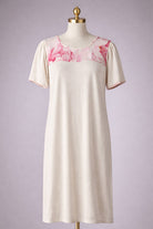 Cream Cashmere Cotton Nightdress